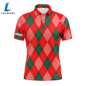 Christmas Plaid Argyle Red Pattern…