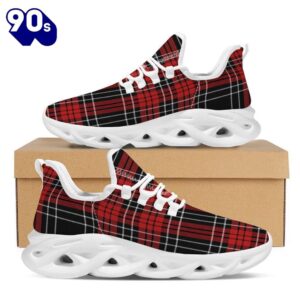 Christmas Red Plaid Scottish White…