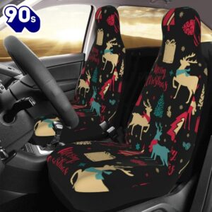 Christmas Reindeer Car Seat Covers…