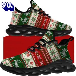 Christmas Running Shoes, Christmas Reindeer…