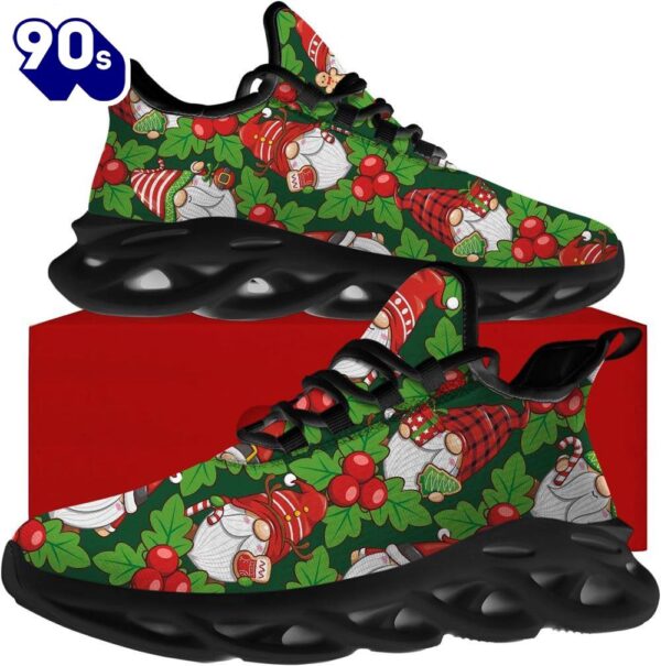 Christmas Running Shoes, Gnome Christmas Max Soul Shoes