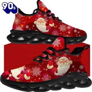 Christmas Running Shoes, Happy Santa…