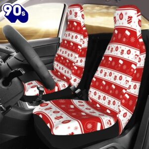 Christmas Snowflake Sock Stripes Car…