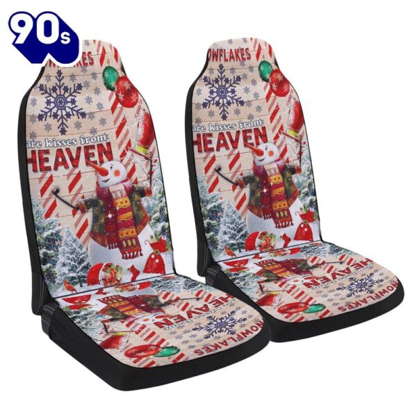 Christmas Snowman American Seat Cover Cars Gift Xmas