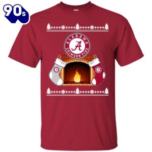 Christmas Stove Socks Alabama Crimson…