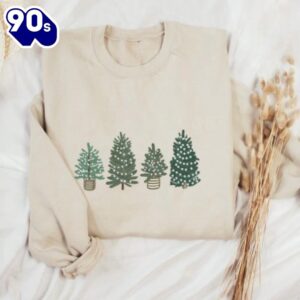 Christmas Tree Embroidered Christmas Trees…