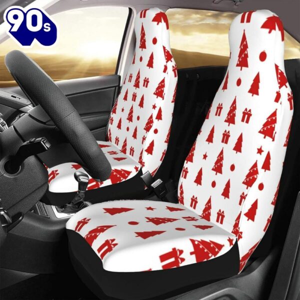 Christmas Trees Gifts Car Seat Covers Vehicle Front Seat Coverss  Gift Xmas