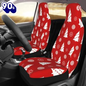 Christmas Trees Snowflake Car Seat…