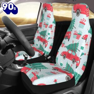 Christmas Truck Tree Car Seat…