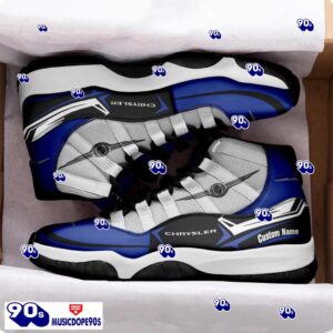 Chrysler Custom Name Air Jordan 11 Sneakers Vintage Shoes