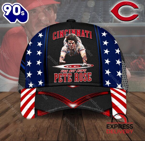 Cincincati Reds The Hit King Pete Rose Classic Cap