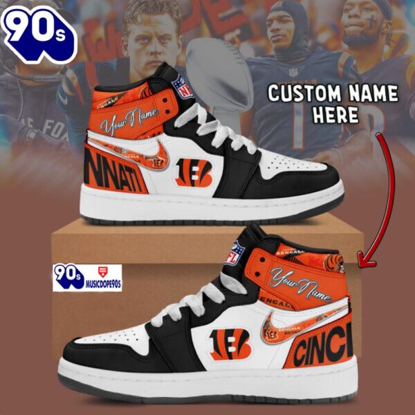 Cincinnati Bengals Air Jordan 1 Shoes