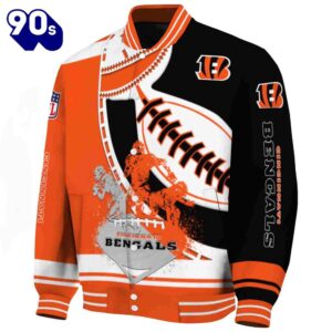 Cincinnati Bengals Baseball Stitching Black…