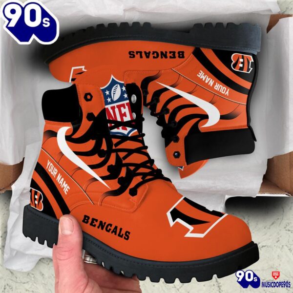 Cincinnati Bengals Custom Boots Shoes Idea Gift For Fan