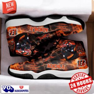 Cincinnati Bengals Hakeem Adeniji Air Jordan 11 Shoes For Men Women