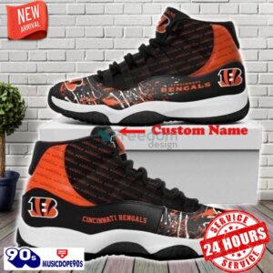 Cincinnati Bengals Letters Air Jordan…