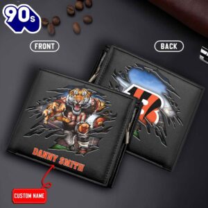 Cincinnati Bengals Men’s Leather Wallet…