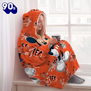 Cincinnati Bengals Mickey Mouse Huggle…