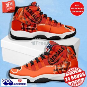 Cincinnati Bengals Orange Air Jordan…