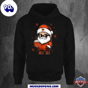 Cincinnati Bengals Santa Christmas Football…