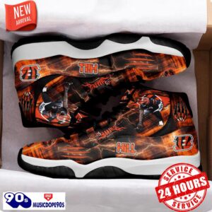 Cincinnati Bengals Trey Hill Air Jordan 11 Shoes For Men Women