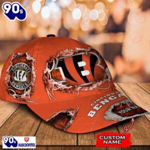 Cincinnati Bengals-Personalized NFL Classic Cap V2