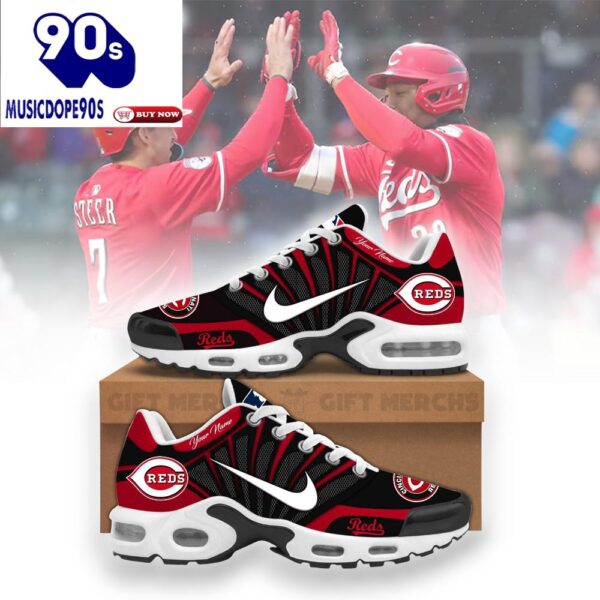 Cincinnati Reds Custom Nike Air Max Plus Shoes For Fans