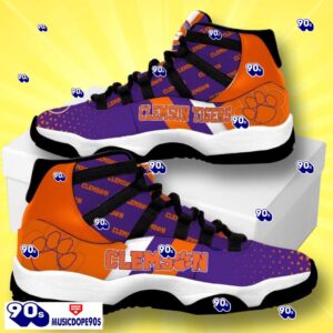 Clemson Tigers Football Team Air Jordan 11 Best Sneakers For Men Women Fans