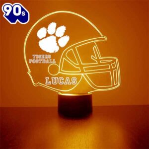 Clemson University Football Helmet Led…