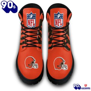 Cleveland Browns Custom Boots Shoes Idea Gift For Fan