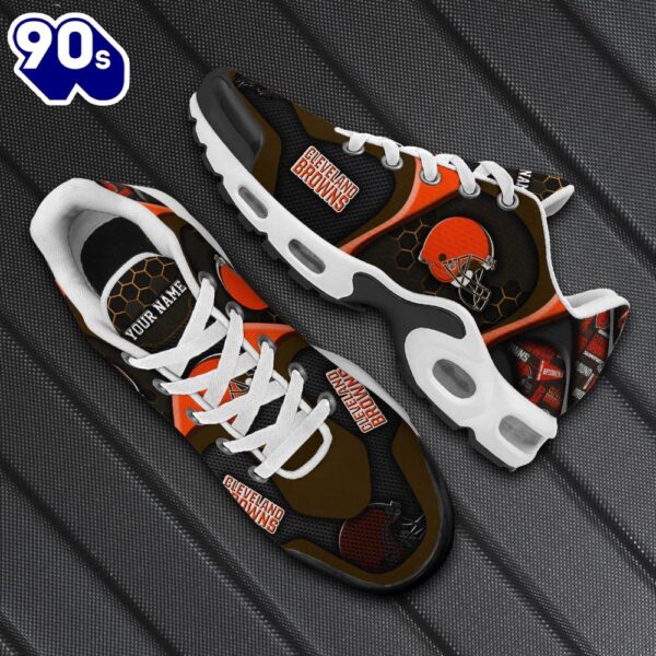 Cleveland Browns Tn Shoes Personalized Your Name, Football Team Shoes