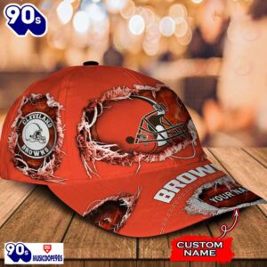 Cleveland Browns-Personalized NFL Classic Cap V2