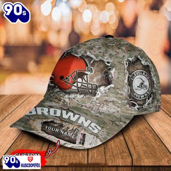 Cleveland Browns-Personalized NFL Classic Cap