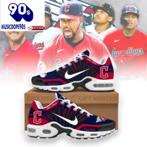 Cleveland Guardians Custom Nike Air Max Plus Shoes For Fans