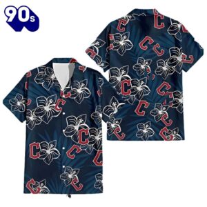 Cleveland Guardians Hawaiian Button Up…