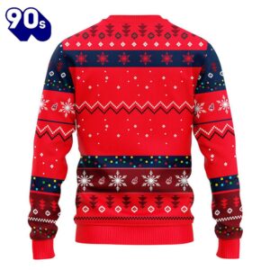Cleveland Indians Hohoho Mickey Christmas Ugly Sweater