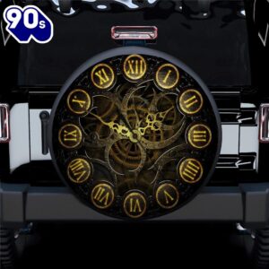 Hippie Tire Covers Clock Hidden…