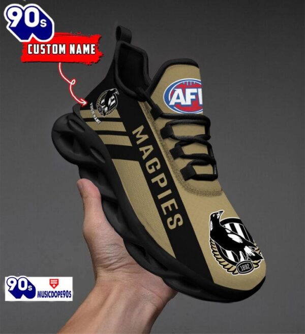 Collingwood Magpies Maxsoul Shoes Muc1AFL