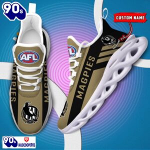 Collingwood Magpies Maxsoul Shoes Muc1AFL