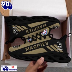 Collingwood Magpies Maxsoul Shoes Muc1AFL