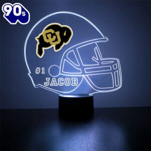 Colorado Buffaloes Football Helmet Led…