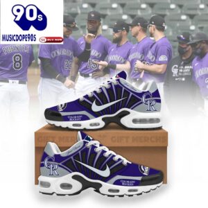 Colorado Rockies Custom Nike Air Max Plus Shoes For Fans