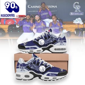 Colorado Rockies Custom TN Air Max Plus Shoes For Fans