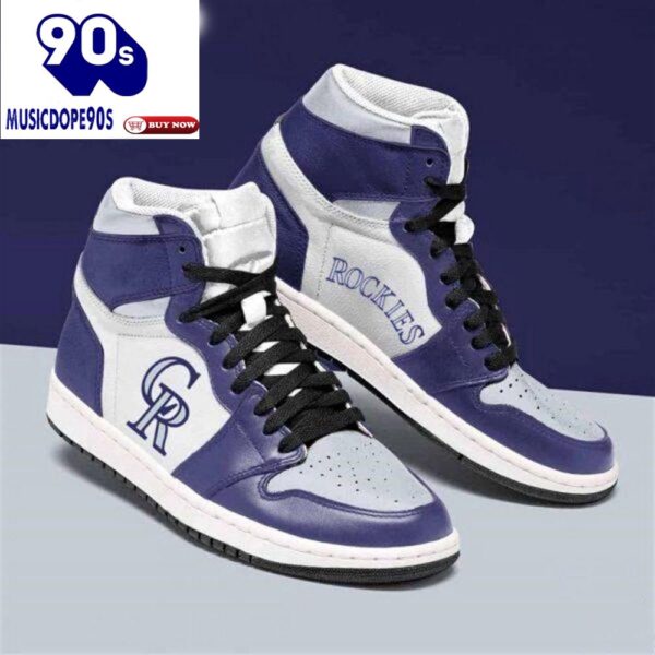 Colorado Rockies Mlb Baseball Air Jordan Shoes Sport Sneakers, For Men And Women