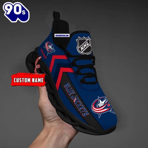 Columbus Blue Jackets Clunky Max Soul Shoes