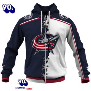 Columbus Blue Jackets Personalized NHL Mix Jersey Hoodie Set