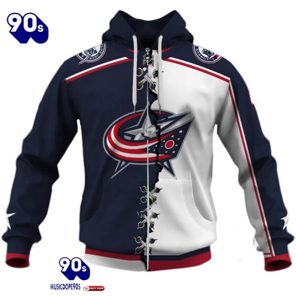 Columbus Blue Jackets Personalized NHL Mix Jersey