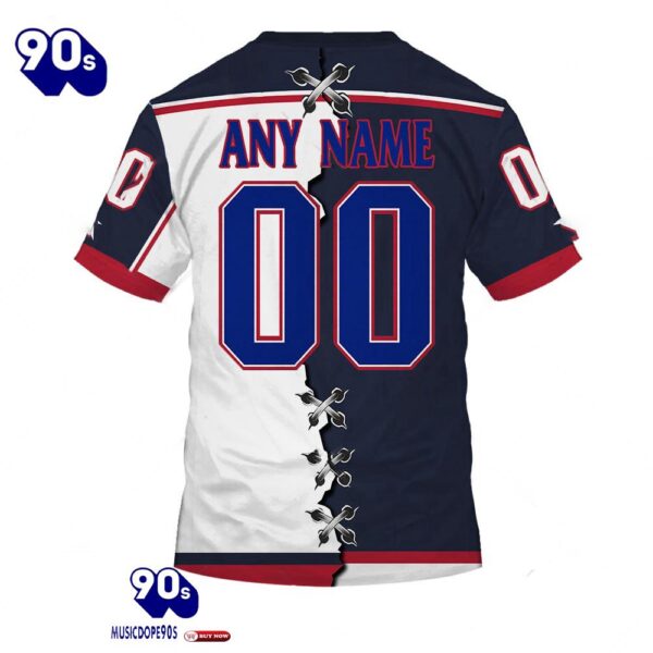 Columbus Blue Jackets Personalized NHL Mix Jersey