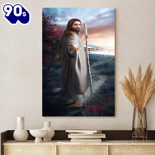 Come Follow Me Canvas Picture Jesus Christ Canvas Art Christian Wall Canvas