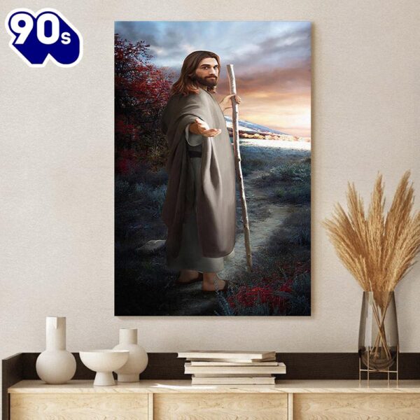 Come Follow Me Canvas Wall Art Jesus Canvas Pictures